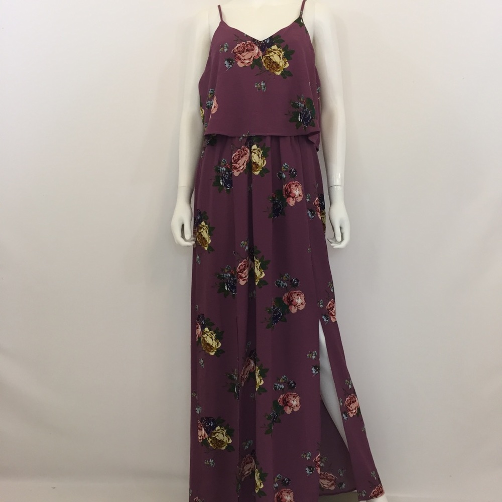 Love @ First Sight Purple Maxi Dress XL